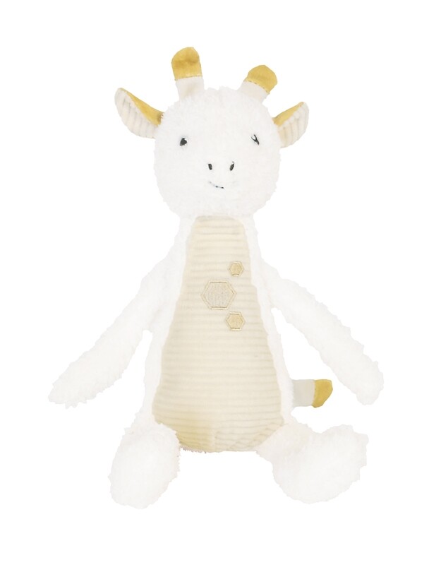 Happy Horse - Giraf Gary - 38cm - Wit - Knuffel