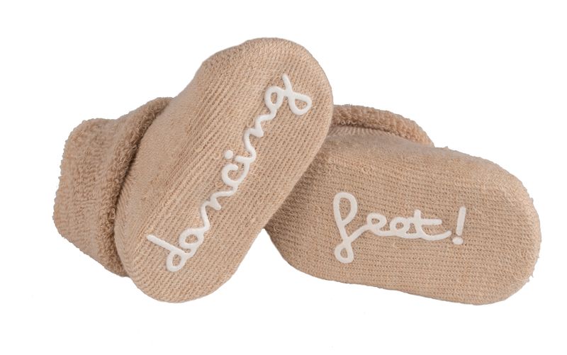 BAMBAM - Socks &quot;Dancing Feet&quot; Beige