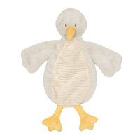 Happy Horse Gans Glen Knuffeldoek 23 cm - Ecru - Baby cadeau