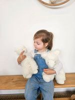 Happy Horse Lama Levi Knuffel 27 cm - Wit - Baby knuffel