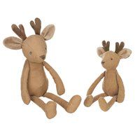 Happy Horse Eland Mellow Knuffel 28 cm - Bruin - Baby knuffel