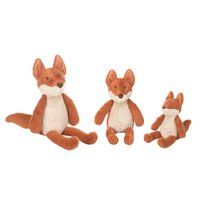 Happy Horse Vos Flore Knuffel 38 cm - Roestbruin - Baby knuffel