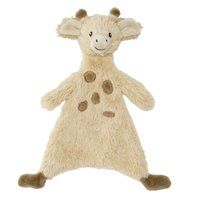 Happy Horse Giraf Gus Tuttle Knuffeldoek 26 cm - Beige - Baby cadeau