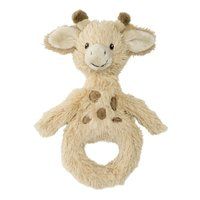 Happy Horse Giraf Gus Rammelaar 18 cm - Beige - Baby cadeau