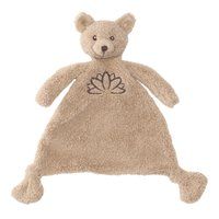 Happy Horse Mindful Beer Knuffeldoek 22 cm - Beige - Baby cadeau