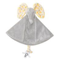 Happy Horse Olifant Emmett Knuffeldoek 26 cm - Grijs/Geel - Baby cadeau