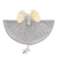 Happy Horse Olifant Emmett Knuffeldoek 26 cm - Grijs/Geel - Baby cadeau