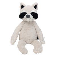 Happy Horse Wasbeer Raf Knuffel 45 cm - Grijs - Baby knuffel