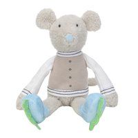 Happy Horse Muis Mats Knuffel 24 cm - Grijs - Baby knuffel
