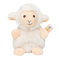 Happy Horse Lam Logan Knuffel 14 cm - Ecru - Baby knuffel