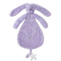 Happy Horse Recycled Konijn Richie Knuffeldoek 25 cm - Lila - Baby cadeau