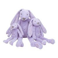 Happy Horse Recycled Konijn Richie Knuffel 58 cm - Lila - Baby knuffel