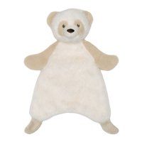 Happy Horse Panda Pinto Knuffeldoek 23 cm - Wit/Beige - Baby cadeau