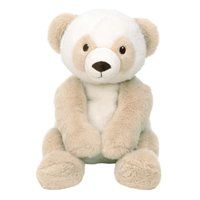 Happy Horse Panda Pinto Knuffel 40 cm - Wit/Beige - Baby knuffel