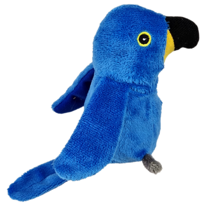 UNITOYS – Papegaai Patty – 13 cm – Natuurgetrouw - Knuffel