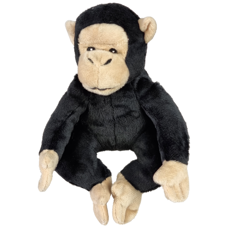 UNITOYS – Chimpansee Simon – 13 cm – Natuurgetrouw - Knuffel