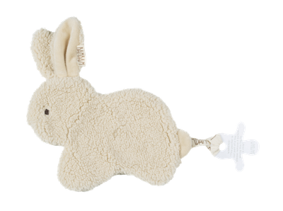 BAMBAM - Recycled Rabbit Knuffeldoekje - 14 cm - Beige