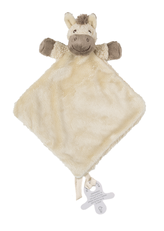 Happy Horse - Paard Helma Knuffeldoekje - Beige - Baby Cadeau