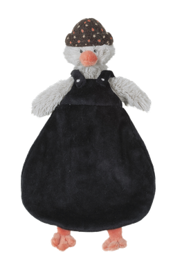 Happy Horse - Pinguïn Polar Knuffeldoekje - Zwart/Grijs - Baby Cadeau