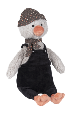 Happy Horse - Pinguïn Polar Knuffel 37cm - Zwart/Grijs - Baby Knuffel
