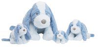 Happy Horse Hond Driver Knuffel 38 cm - Blauw - Baby knuffel