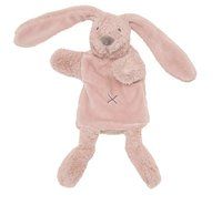 Happy Horse Old Pink Konijn Richie Handpop Knuffel - Oudroze - Baby cadeau