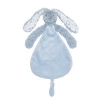 Happy Horse Graphic Konijn Richie Tuttle Knuffeldoek - Vergrijsd Blauw - Baby cadeau