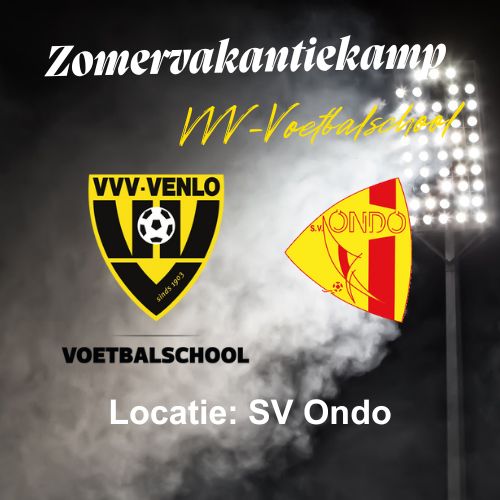Zomervakantiekamp SV ONDO (21.07 t/m 23.07.2026) Zomervakantiekamp SV ONDO (21.07 t/m 23.07.2026)