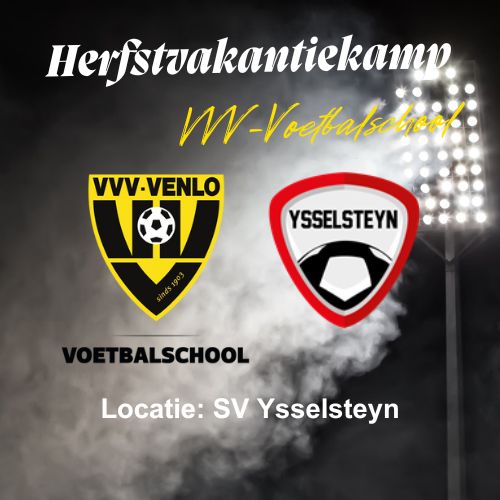 Herfstvakantie kamp SV Ysselsteyn (21-10 t/m 23-10 2026)