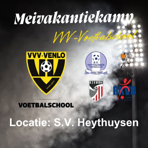 Meivakantiekamp S.V. Heythuysen (29-04 t/m 01-05 2026) Meivakantiekamp S.V. Heythuysen (29-04 t/m 01-05 2026)