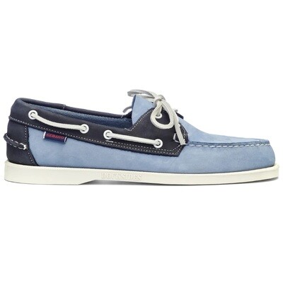 Sebago Portland Archive Boat Shoes - Light Blue