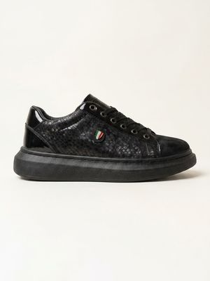 Mazerata Patent Snake - Sneakers