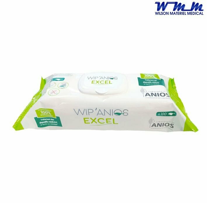 Lingettes désinfectantes Wip'anios Excel