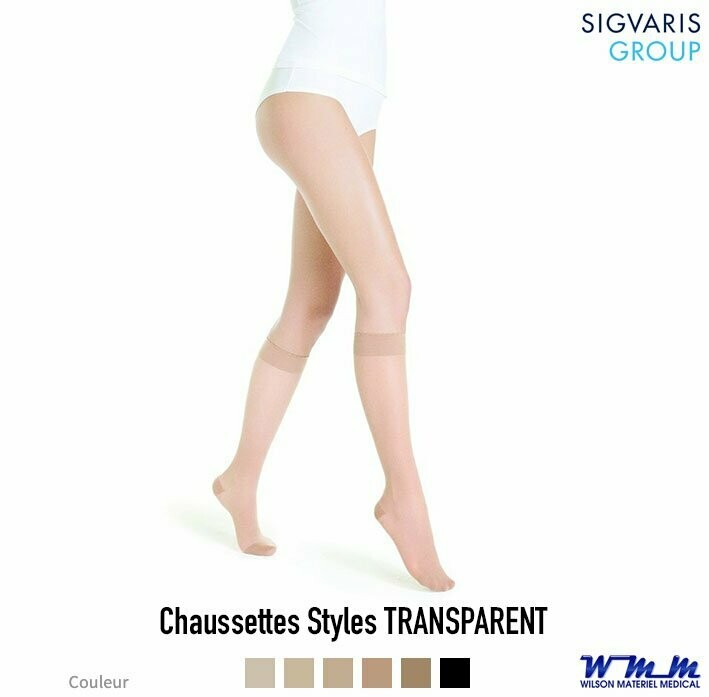 Chaussettes Styles TRANSPARENT - Sigvaris