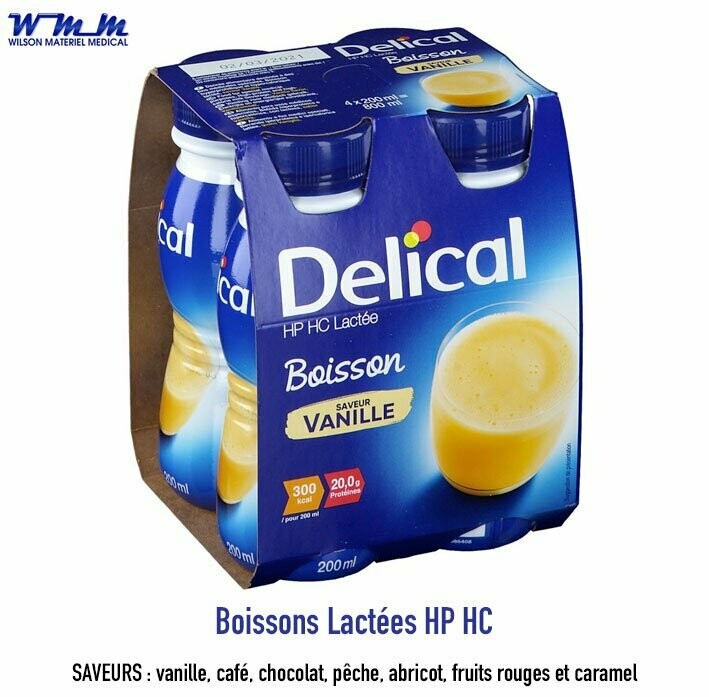 Boissons Lactées HP HC - Delical