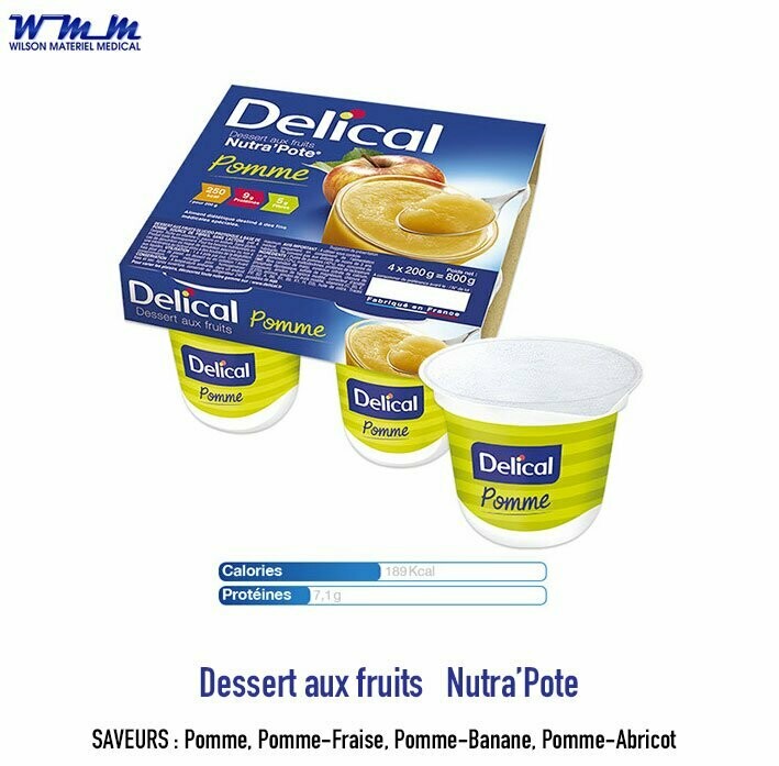 Dessert aux fruits NUTRAPOTE - Delical