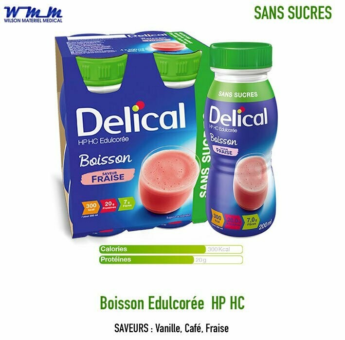 Boisson Edulcorée HP HC - SANS SUCRES - Delical