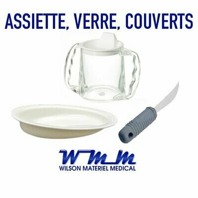 Assiette Verre Couverts