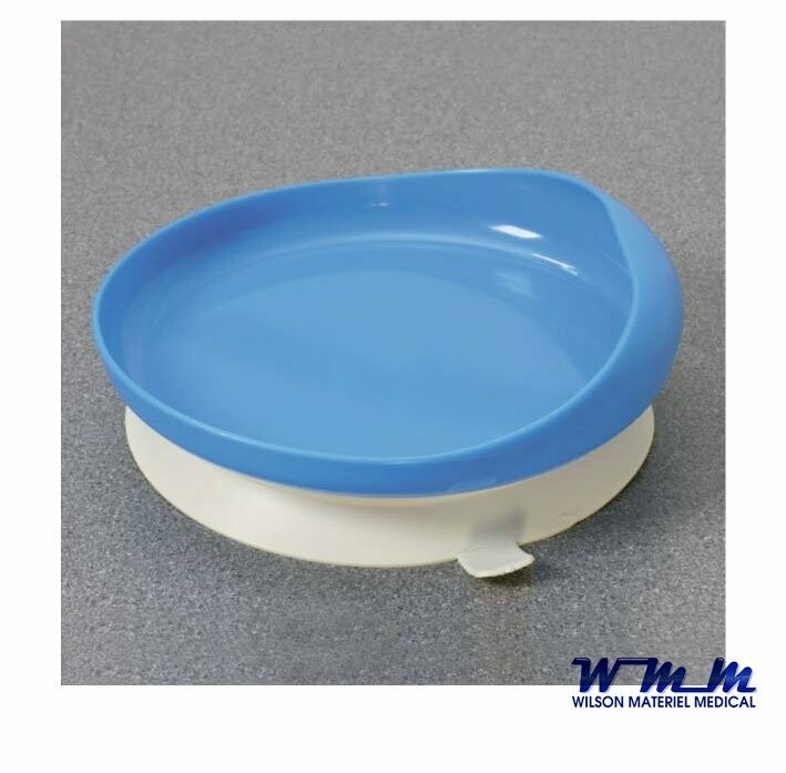 Assiette ventouse avec rebord