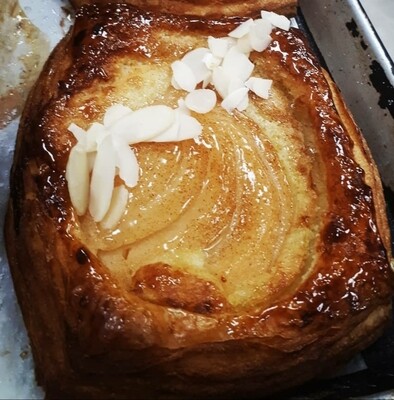Pear and Almond Galette
