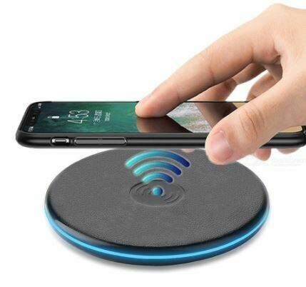 Ultra Thin Qi Wireless Charger Pad for iPhone X 8 Wireless Charging for Samsung Galaxy S7 S8 S9 Note 8 Mix 2S Huawei
