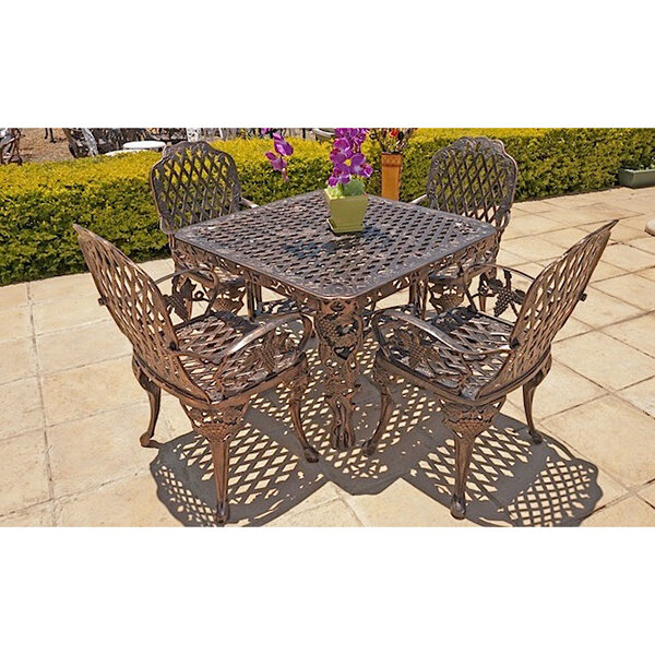 4 Seater King Grape with 100cm x 100cm Grape Table