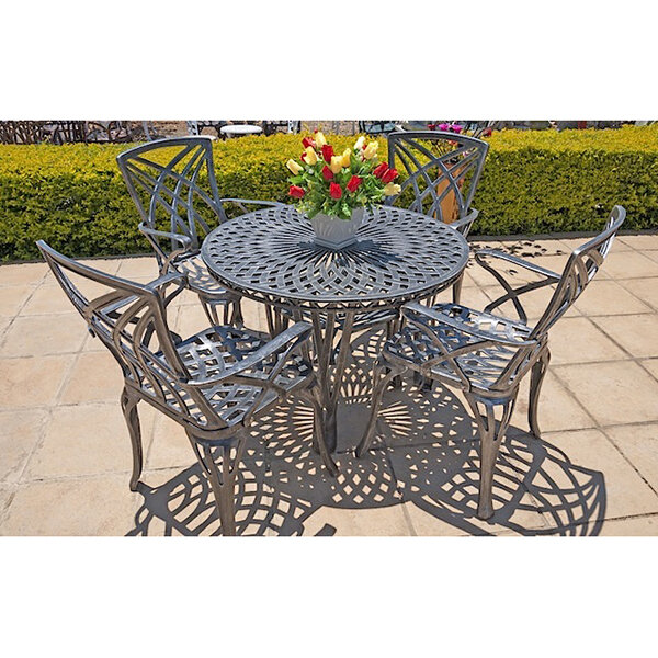 4 Seater Rainbow with 100cm King Diamond Table