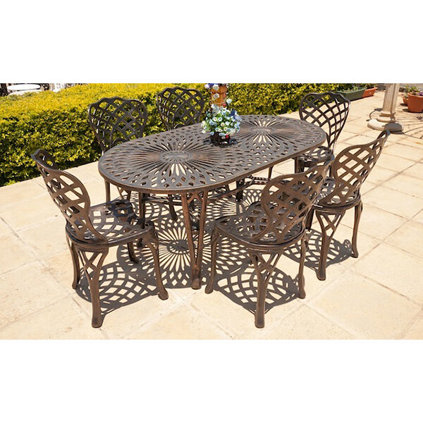 6 Seater Diamond with 85cm x 157cm Oval King Diamond Table