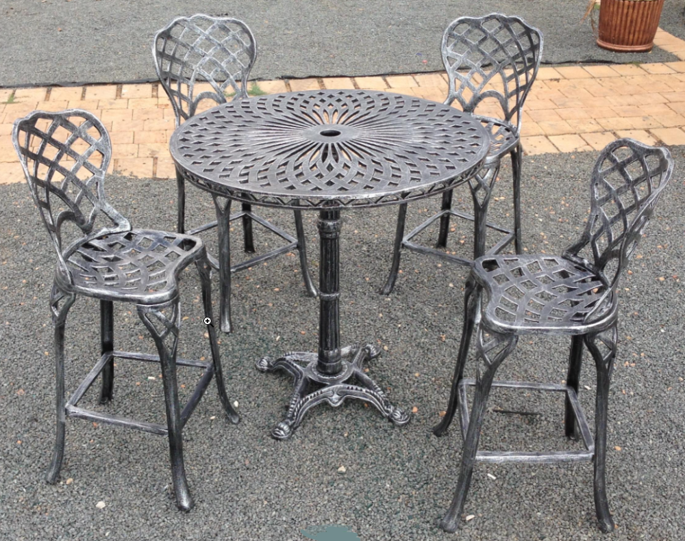 4 Seater Diamond Bar Set