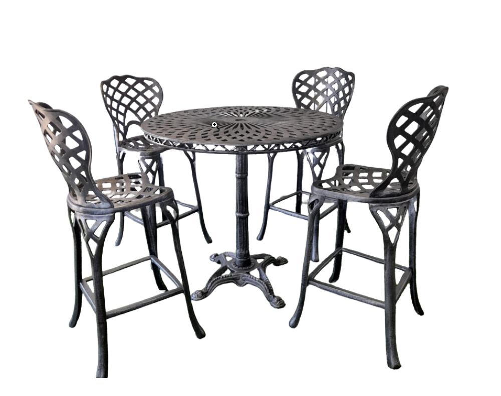 4 Seater Diamond Bar Set