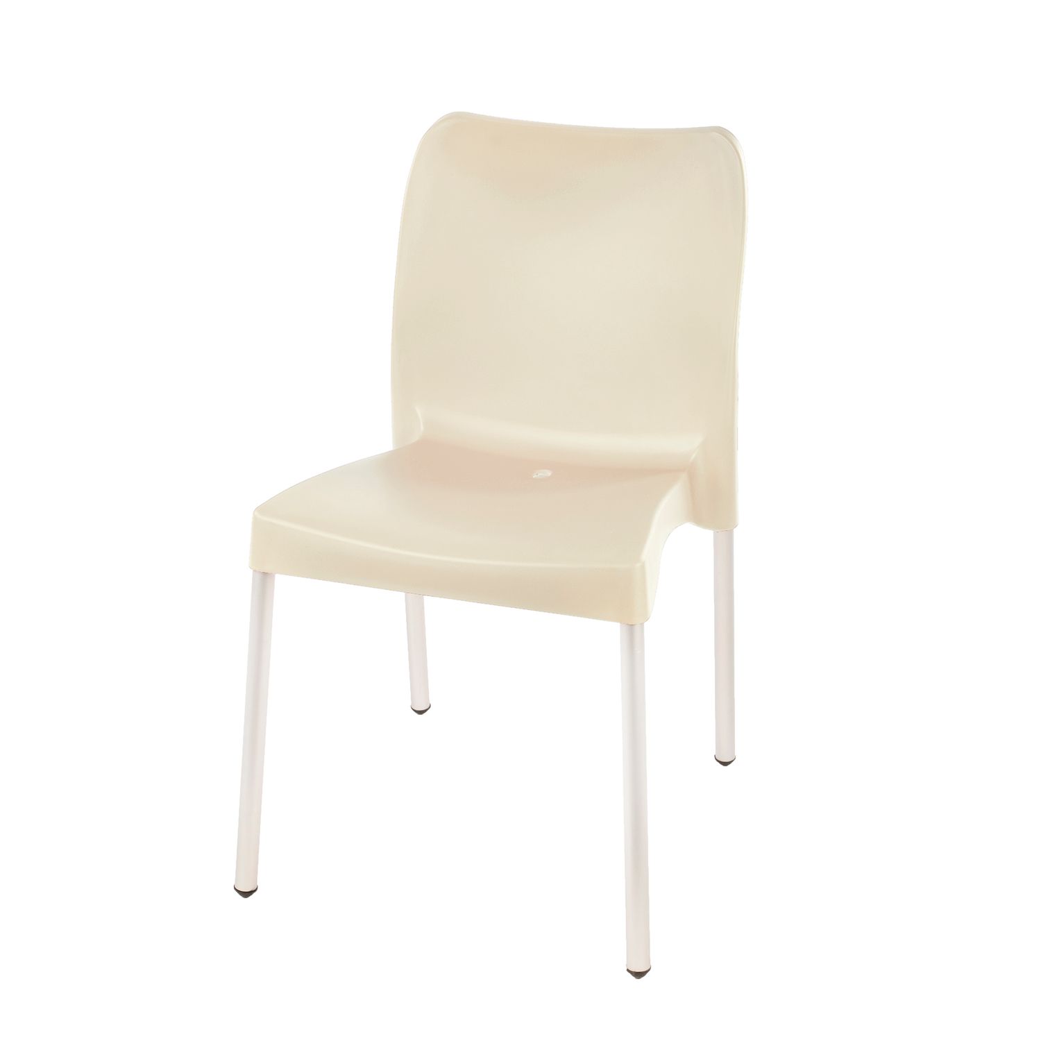 Heavy  Duty  Bistro Chair  - NO ARMRESTS - BEIGE  - Set of 4