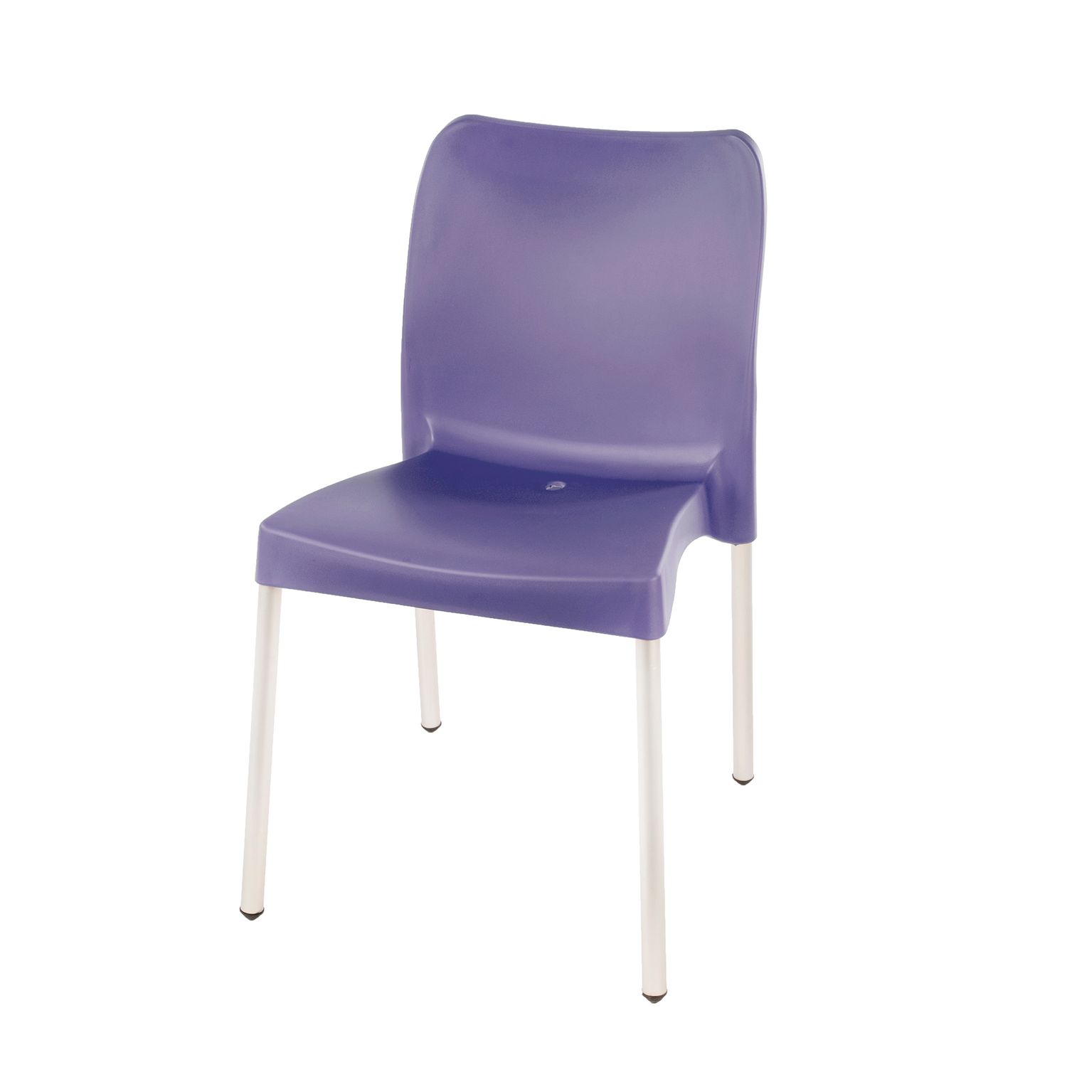 Heavy  Duty  Bistro Chair  - NO ARMRESTS - LAVENDER  - Set of 6