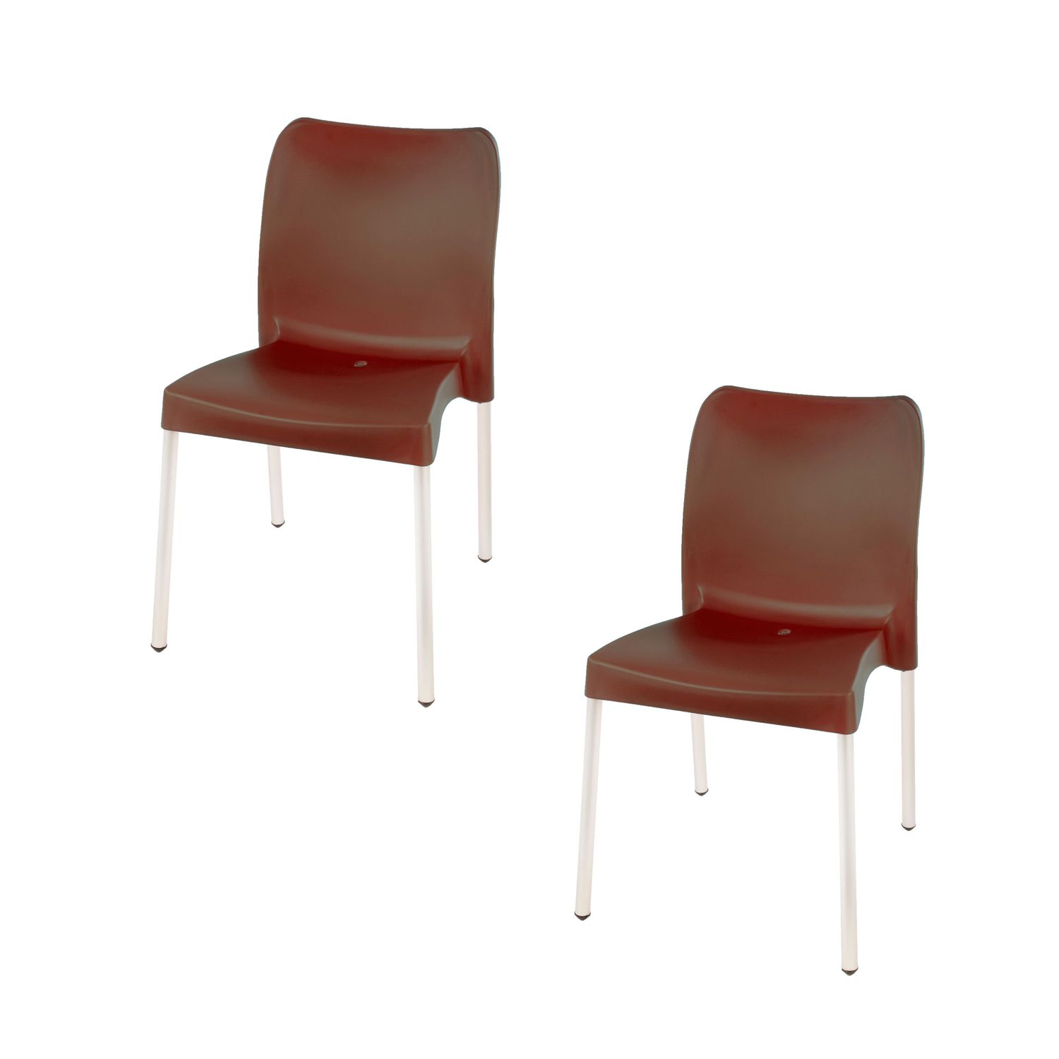 Florence Heavy  Duty  Bistro Chair  - NO ARMRESTS - COCO  - Set of 2