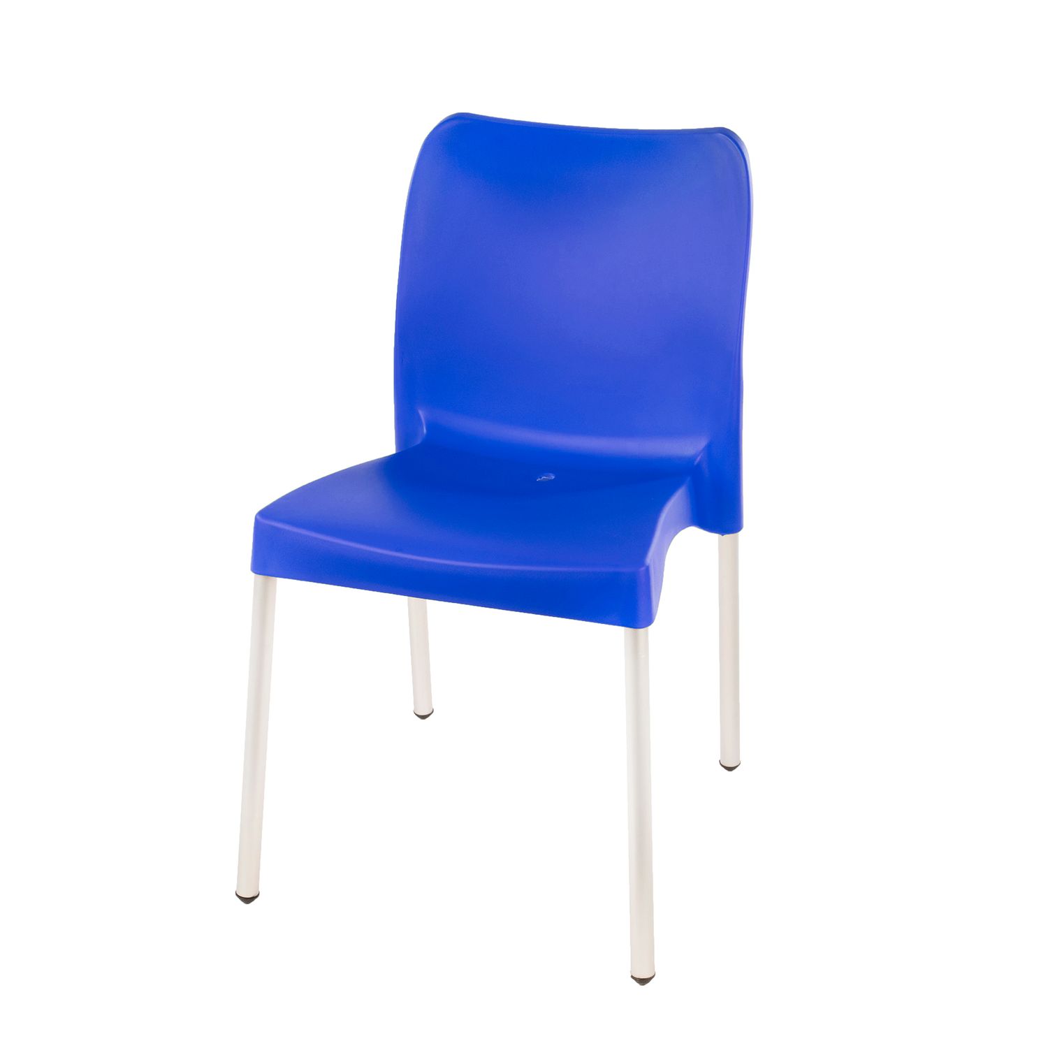 Heavy  Duty  Bistro Chair  - NO ARMRESTS - BLUE  - Set of 2
